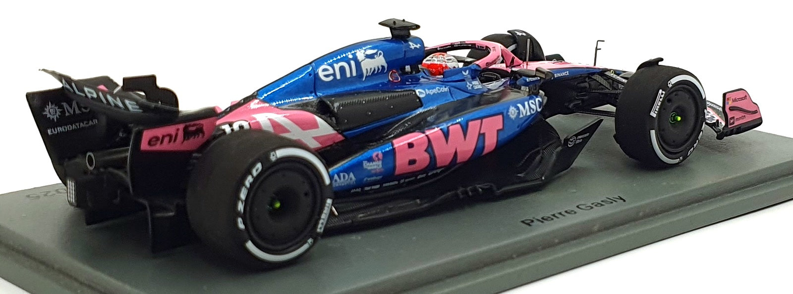Spark 1/43 Scale S9584 - F1 Alpine A525 BWT #10 Japanese GP 2025 - Gasly