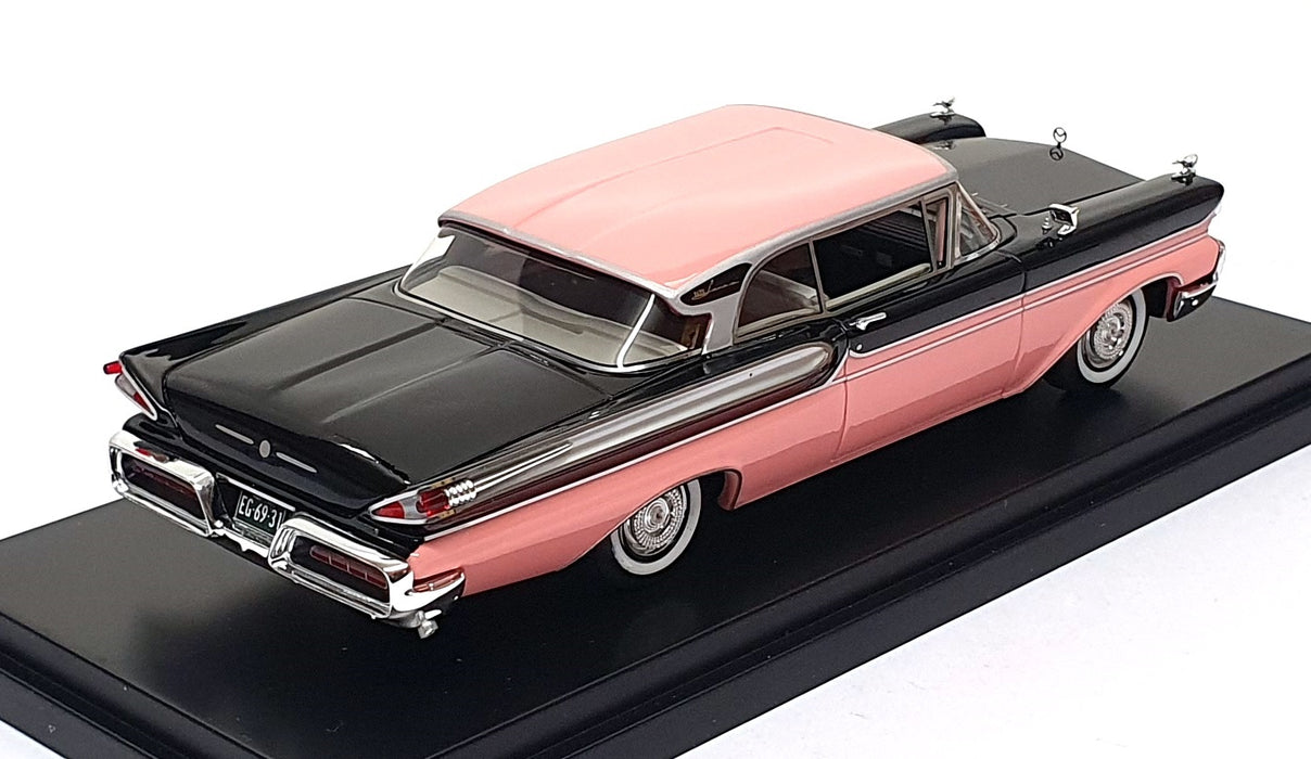 Goldvarg 1/43 Scale GC-090A - 1958 Mercury Park Lane - Shadow Rose/Black