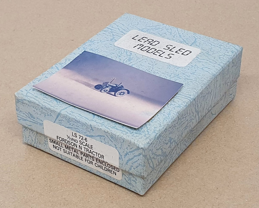 Lead Sled Models 1/72 Scale Kit LS72-6 Fordson N Tractor With RAF Driver Figure