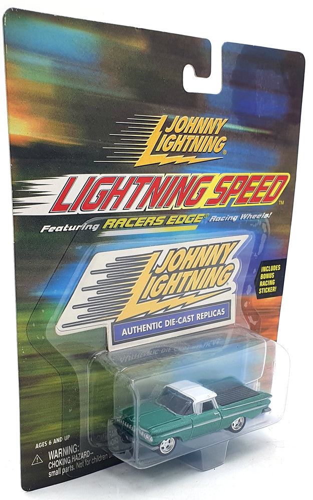 Johnny Lightning 1/64 Scale 358-00 - 1959 Chevrolet El Camino - Met. Green