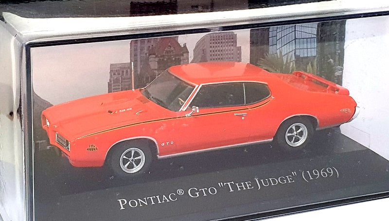 Altaya 1/43 Scale Diecast 6425A - 1969 Pontiac GTO The Judge - Lt. Red