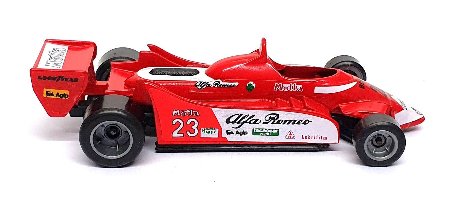 Polistil 1/41 Scale Diecast E 121 - Alfa Romeo 180 Race Car - Red