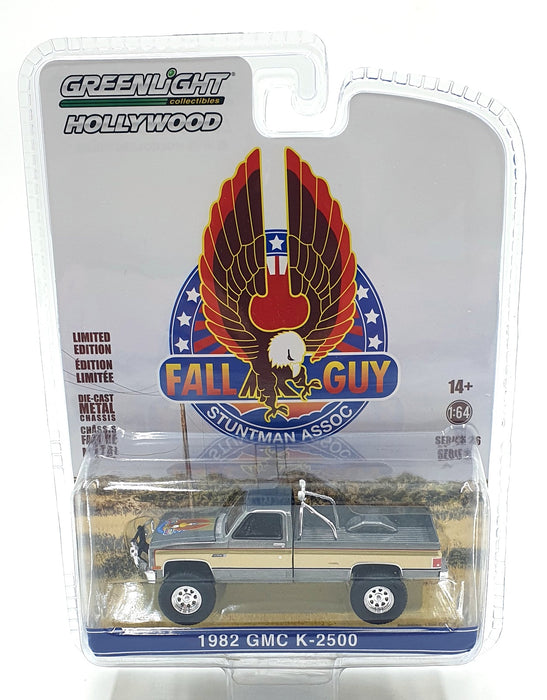 Greenlight 1/64 Scale 44860-F - 1982 GMC K-2500 Fall Guy Chase - Gold
