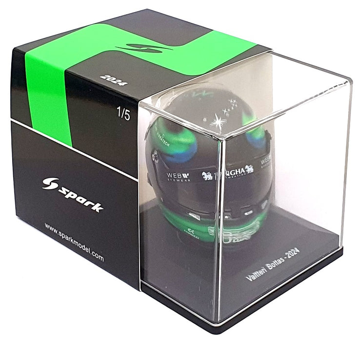 Spark 1/5 Scale 5HF147 - F1 Bell Helmet Casco Kick Sauber 2024 Valterri Bottas