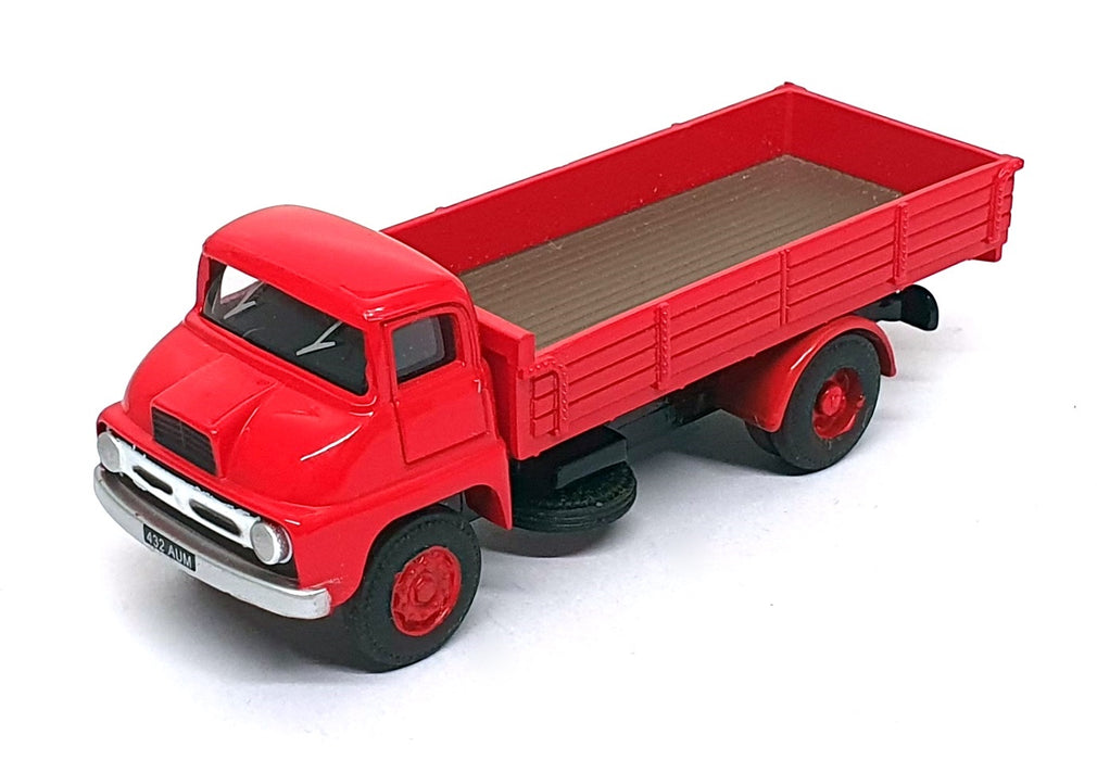 Base Toys 1/76 Scale TS-01 - Thames Dropside Truck - Red