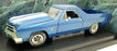 Ertl 1/18 Scale Diecast 7263 - 1970 Chevrolet El Camino SS454 - Blue