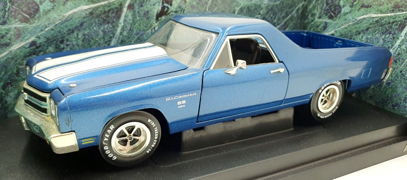 Ertl 1/18 Scale Diecast 7263 - 1970 Chevrolet El Camino SS454 - Blue