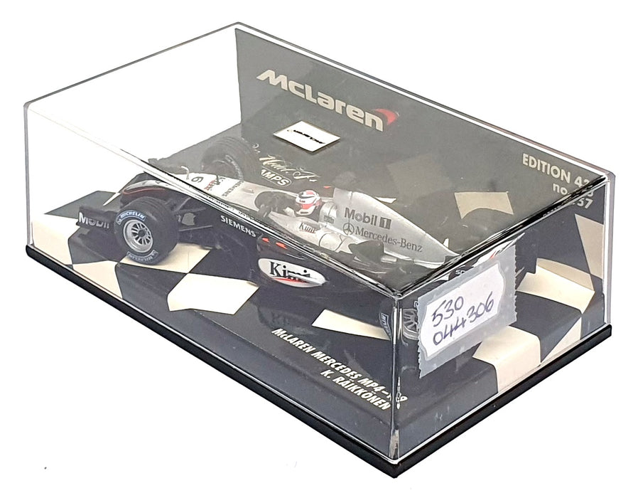 Minichamps 1/43 Scale 530 044306 - F1 McLaren Mercedes MP4-19 K. Raikkonen