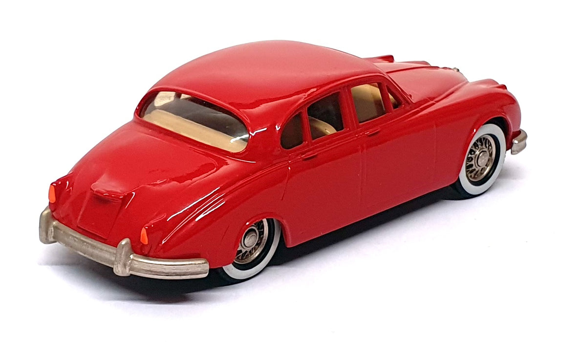 Classic 43 1/43 Scale 1001 - 1959-1967 Jaguar Mk2 Saloon Export Spec - Red