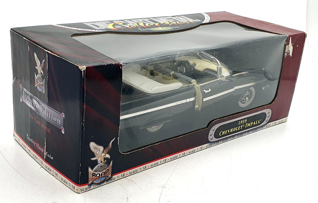 Road Signature 1/18 Scale Diecast 92118 - 1959 Chevrolet Impala - Black