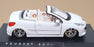 Burago 1/32 Scale Diecast 18-42000 - Peugeot 207 CC - White