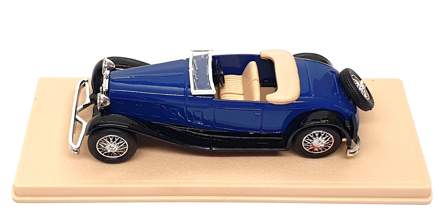 Eligor 1/43 Scale Diecast 1038 - 1934 Delage D8 Cabrio Decouvert - Blue
