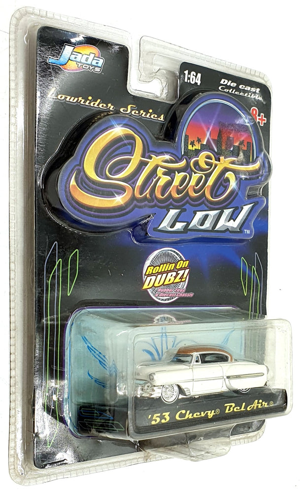 Jada1/64 Scale Diecast 12121 - 1953 Chevrolet Bel Air - White/Tan