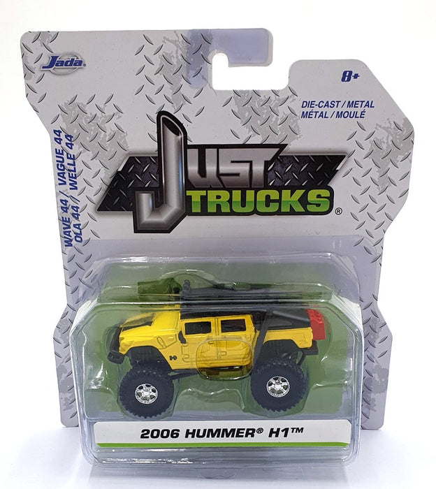 Jada Just Trucks 1/64 Scale 14020 - 2003 Hummer H1 - Yellow