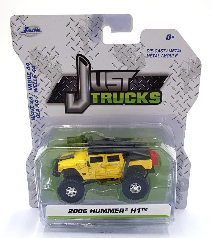 Jada Just Trucks 1/64 Scale 14020 - 2003 Hummer H1 - Yellow