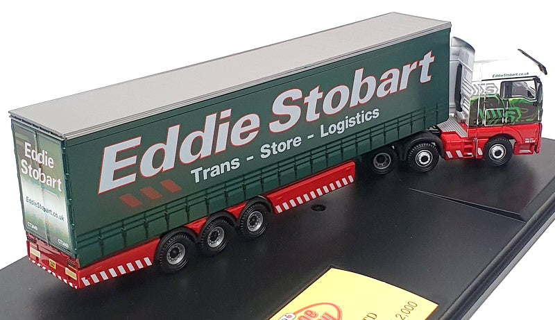 Oxford Diecast 1/76 Scale MAN06CS - MAN TGX XLX Truck & Trailer (Stobart)