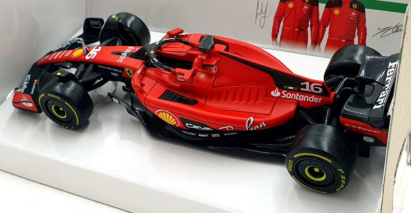 Burago 1/43 Scale 18-36836 - F1 Ferrari SF23 2023 #16 Charles Leclerc