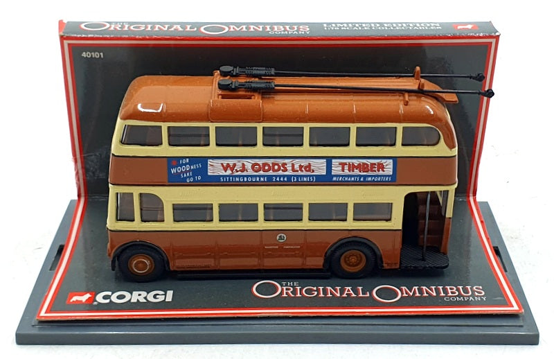 Corgi 1/76 Scale 40101 - Weyman Trolleybus Maidstone Corporation - R Barming