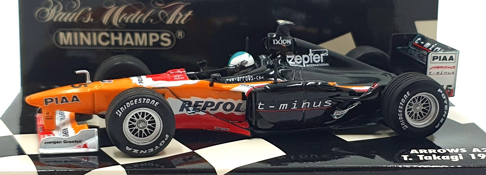 Minichamps 1/43 Scale 430 990015 - Arrows A20 #15 1999 - Takagi