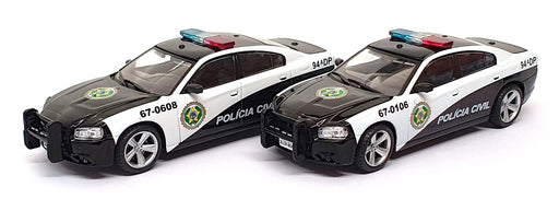 DeAgostini 1/43 Scale CMC501 - Fast & Furious 5 2 Police Cars From Heist Scene