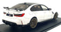 Solido 1/18 Scale S1814301 - 2024 BMW M3 Performance Parts - Alpine White