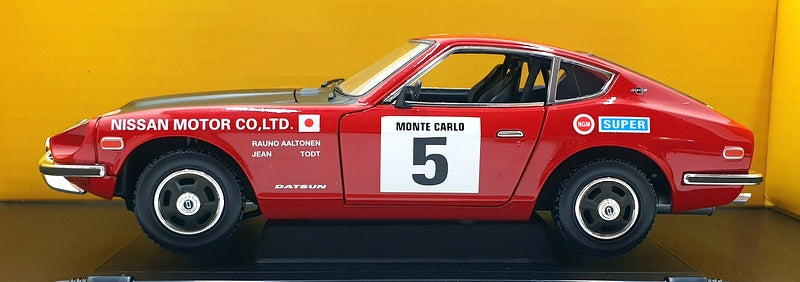 Road Signature 1/18 Scale Diecast 92529 - 1970 Datsun 240Z #5 Monte Carlo