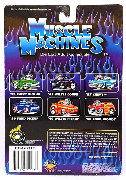 Muscle Machines 1/64 Scale 71151 01-101 1969 Chevrolet Chevelle Stars & Stripes