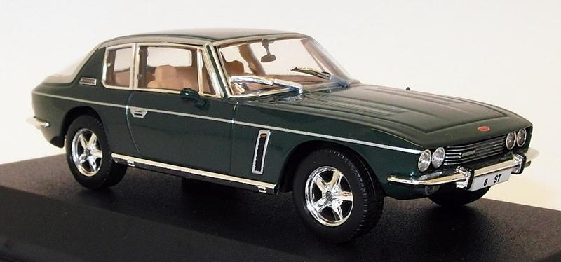 Norev 1/43 Scale Diecast 270250 - 1976 Jensen Interceptor - Dark Green