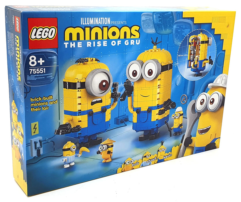 Lego 75551 876 pcs - Illumination presents Minions The Rise of Gru Unopened