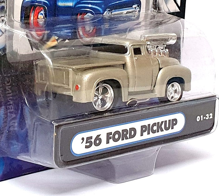 Muscle Machines 1/64 Scale 71151 01-32 - 1956 Ford Pick-Up Truck - Grey
