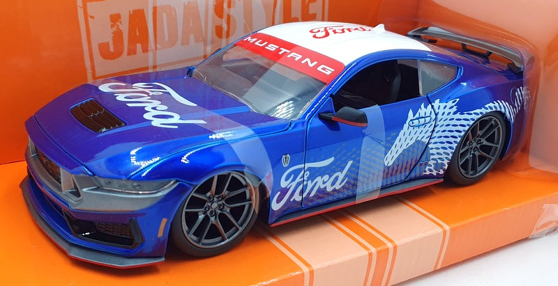 Jada 1/24 Scale Diecast 35419 - 2024 Ford Mustang Dark Horse - Blue