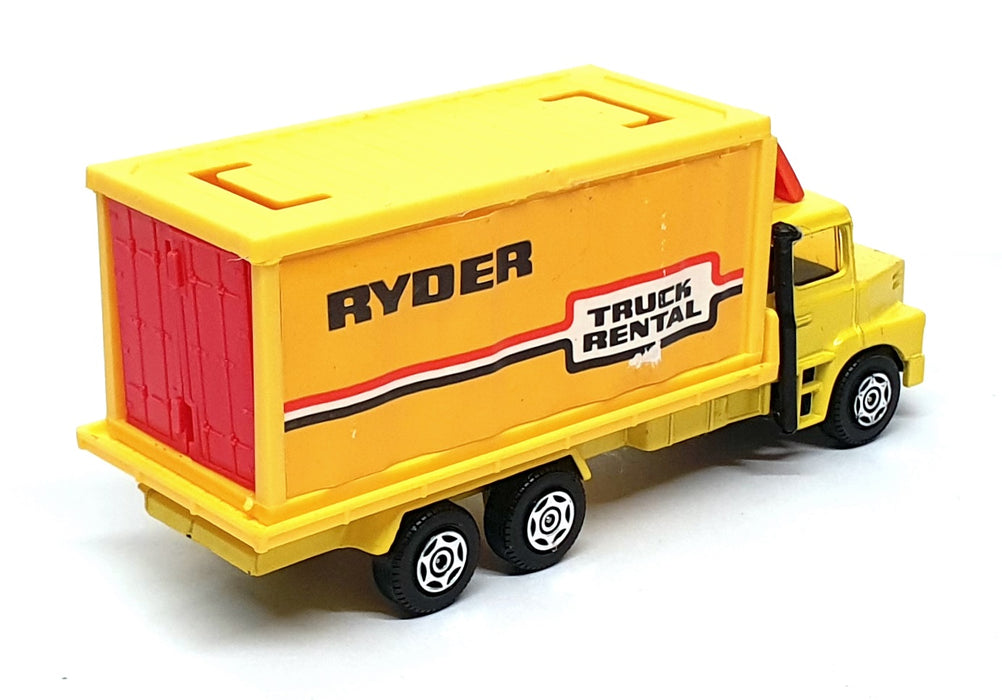 Corgi 14cm Long Diecast 1147 - Scania 1147 Truck Ryder - Yellow
