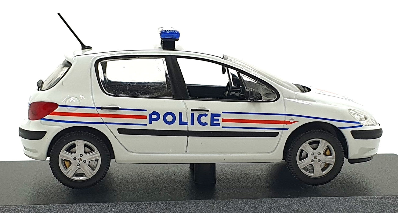 Norev 1/43 Scale 473708 - Peugeot 307 Police - White