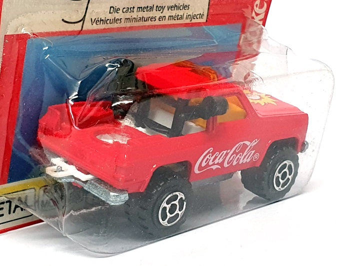Majorette 1/62 Scale 03438610 - Chevrolet Tow Truck Coca-Cola - Red