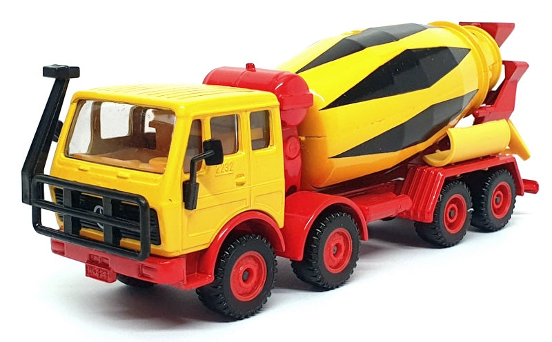 Siku 1/55 Scale 2922 - Mercedes Benz Cement Mixer Truck - Yellow/Red/Black