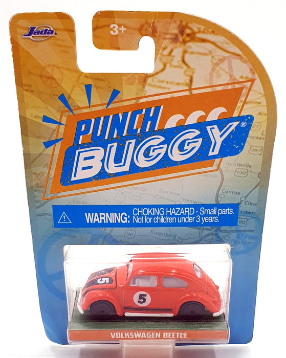 Jada Toys 1/64 Scale 100426J - Volkswagen Beetle #5 - Orange