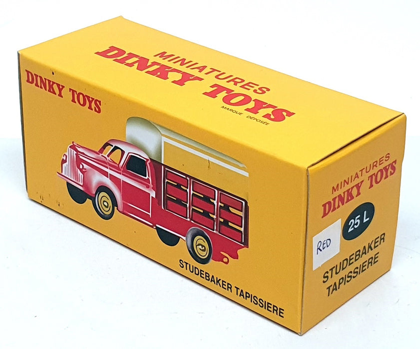 Atlas Editions Dinky Toys 25L - Studebaker Tapissiere Truck - Red