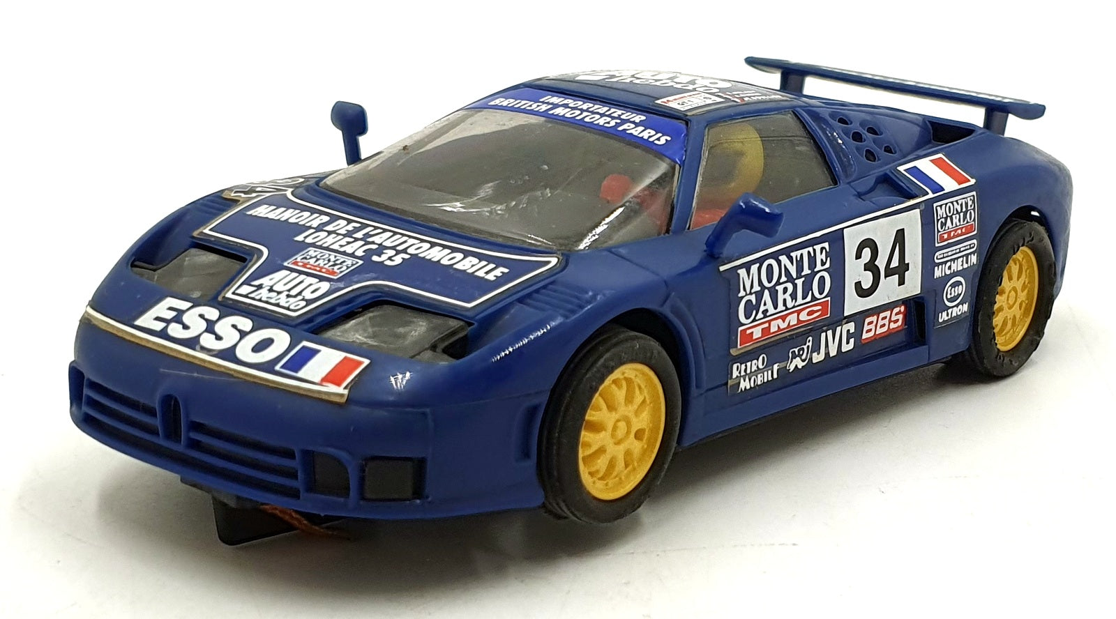 Matchbox SCX 1/32 Scale Slot Car 83860.20 - Bugatti #34 Le Mans