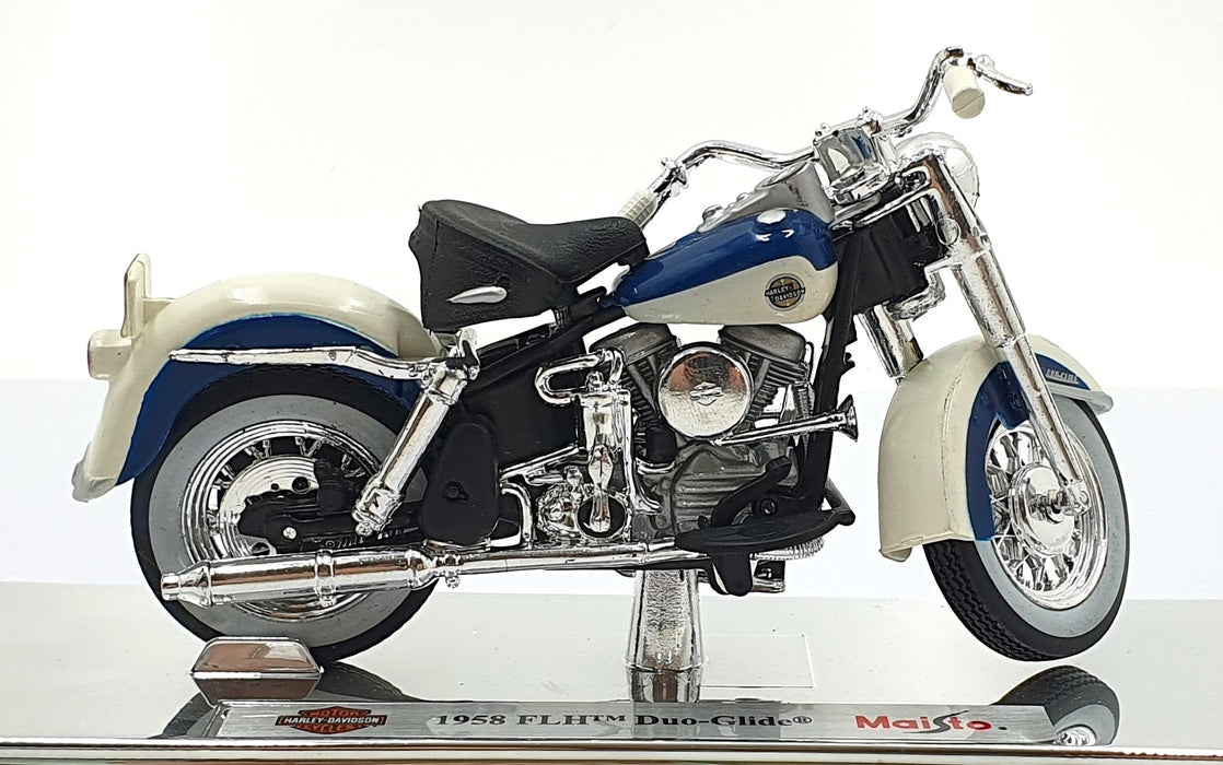 Maisto 1/18 Scale 39736 - Harley Davidson 1958 FLH Duo Glide