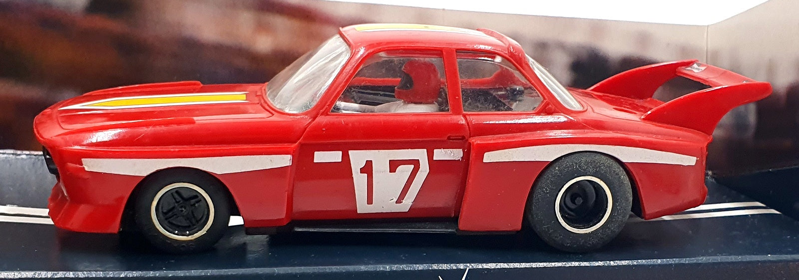 Scalextric 1/32 Scale Slotcar C256 - Porsche 962 C #17 Repsol - Red