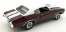 Auto World 1/18 Scale Diecast AMM1011 - 1970 Chevy Chevelle SS Maroon White
