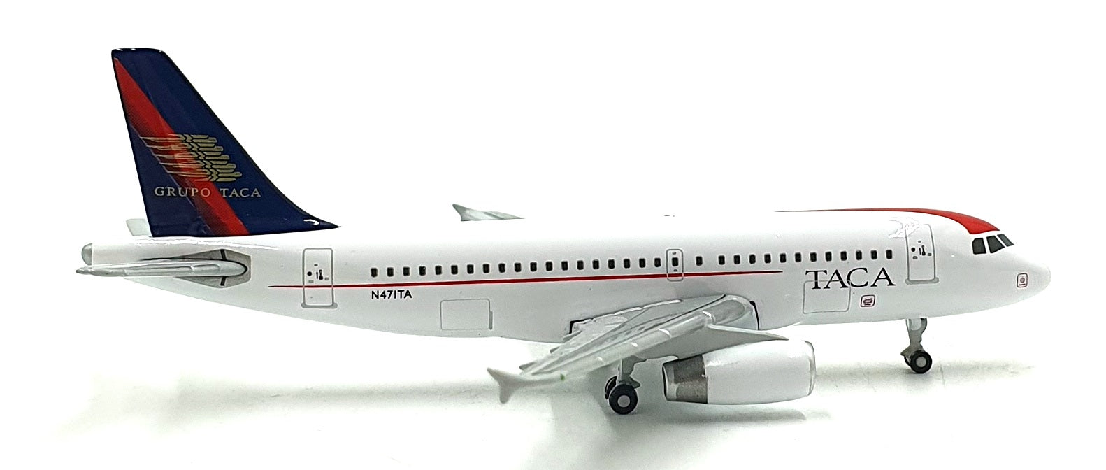 Gemini Jets 1/400 Scale GJTAI149 - Grupo TACA Airbus A319-132 N471TA