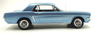 OTTO 1/12 Scale Resin G089 - Ford Mustang V8 Hardtop - Blue 