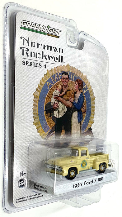 Greenlight 1/64 Scale 54060-B - 1956 Ford F-100 Truck - Cream