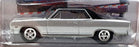 Greenlight 1/64 Scale 21740 - 1965 Chevrolet Chevelle - Silver/Black