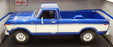 Maisto 1/18 Scale Diecast 31462 - 1979 Ford F-150 Pick-Up - Blue/White