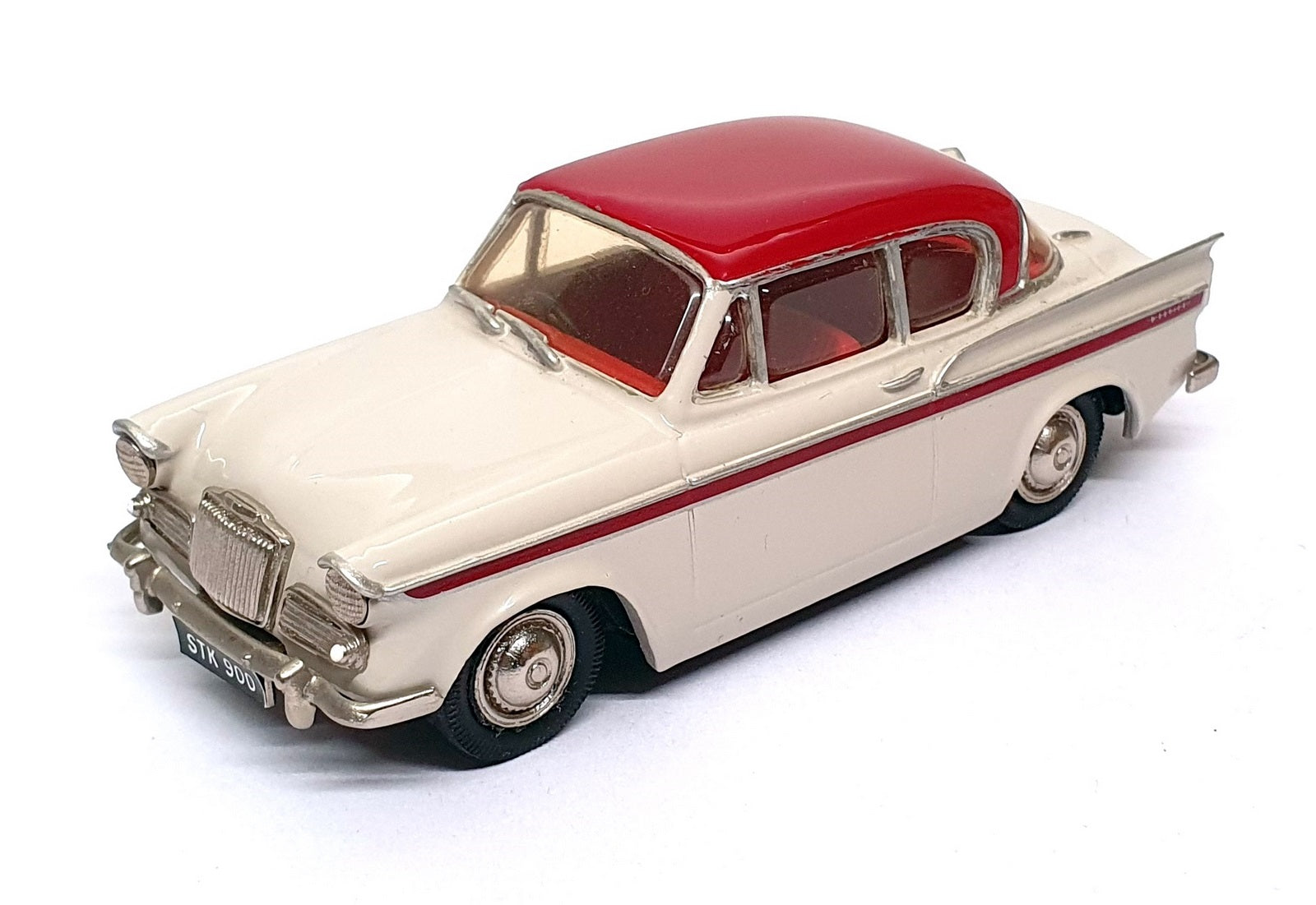Pathfinder Models 1/43 Scale PFM15 - 1962 Sunbeam Rapier - Lt. Grey/Red
