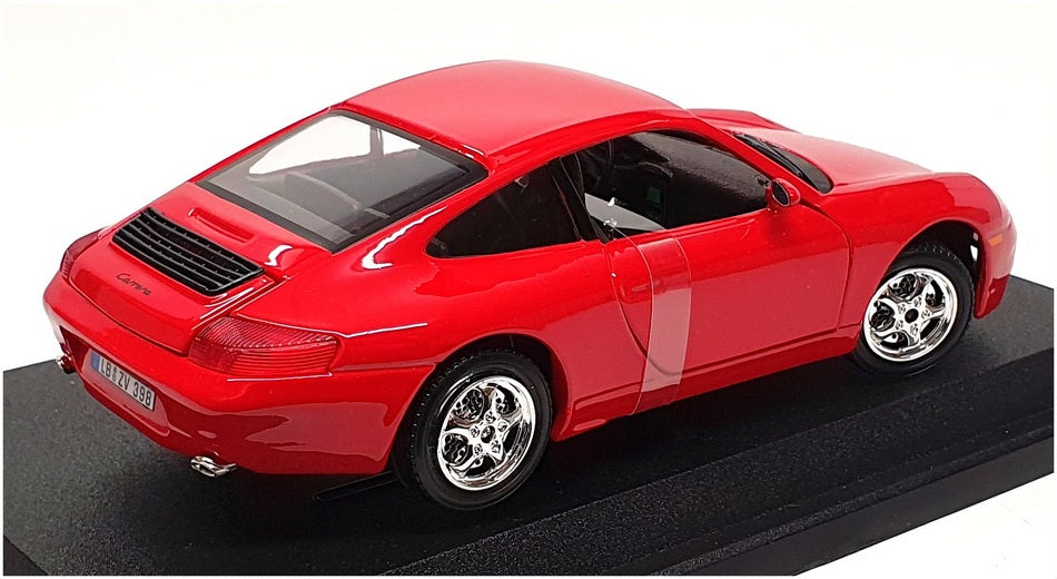Burago 1/24 Scale Diecast 18-22081 - Porsche 911 Carrera - Red