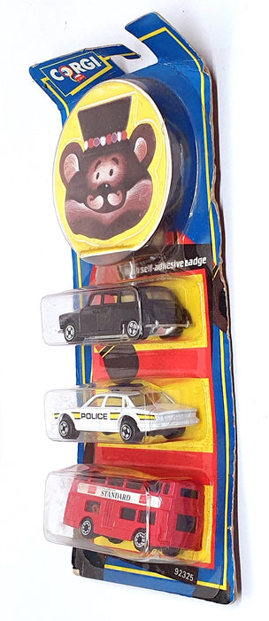 Corgi Diecast 92325 - 3 Piece Gift Pack London Bus Police Car & Taxi