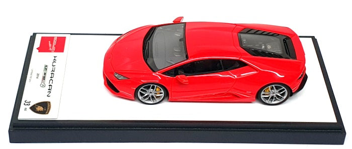 Make Up 1/43 Scale EM 318A2 - 2014 Lamborghini Huracan LP610-4 Pearl Red 1 Of 60